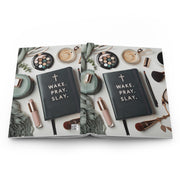 Inspiring Hardcover Journal for Daily Reflection, Wake Pray Slay Note-taking, Perfect Gift for Writers, Students, and Dreamers, [...]