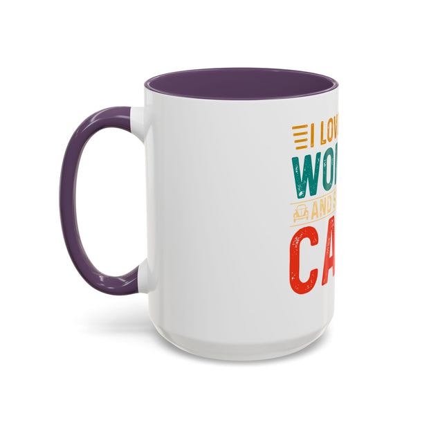 I Love One Woman and Several Cars Coffee Mug | Fun Gift for Car Lovers, Anniversary, Birthday, Personal Use, Home Decor
