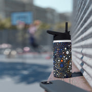 Galaxy Pattern Stainless Steel Water Bottle | Stylish Travel Hydration | Perfect for Hiking, Sports, Gifts & Eco-Friendly Living