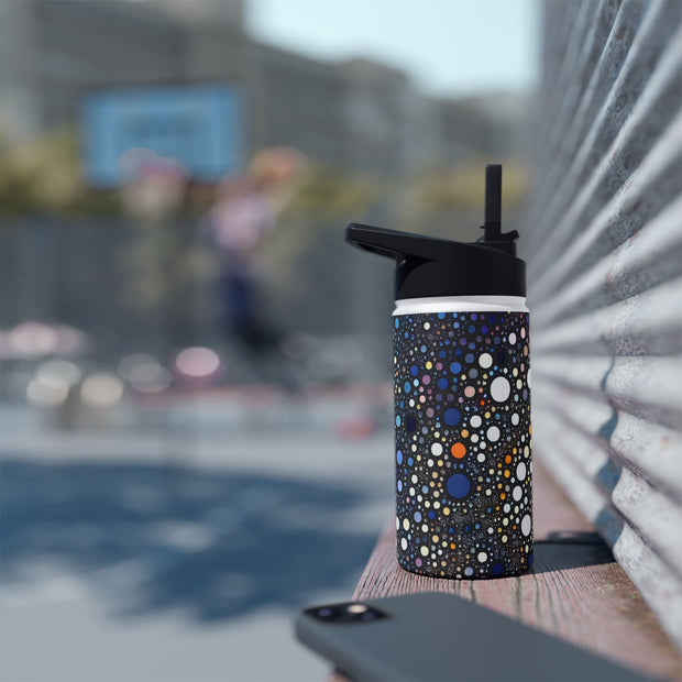 Galaxy Pattern Stainless Steel Water Bottle | Stylish Travel Hydration | Perfect for Hiking, Sports, Gifts & Eco-Friendly Living