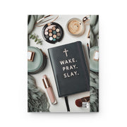Inspiring Hardcover Journal for Daily Reflection, Wake Pray Slay Note-taking, Perfect Gift for Writers, Students, and Dreamers, [...]