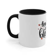 Thankful and Blessed Accent Mugs