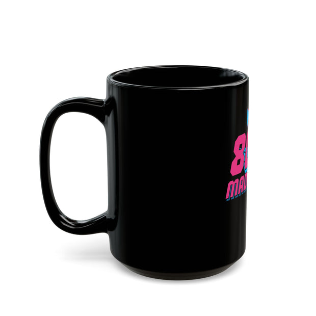 Black Mug (11oz, 15oz)-80's Made Me