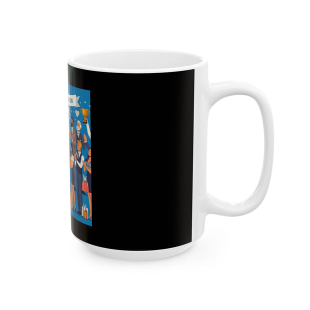 Client Appreciation Ceramic Mug - Perfect Gift for Colleagues, Office Essentials, Motivational Drinkware, Tea/Coffee Lover's Mug, [...]