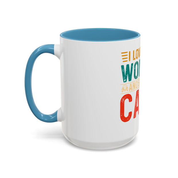 I Love One Woman and Several Cars Coffee Mug | Fun Gift for Car Lovers, Anniversary, Birthday, Personal Use, Home Decor