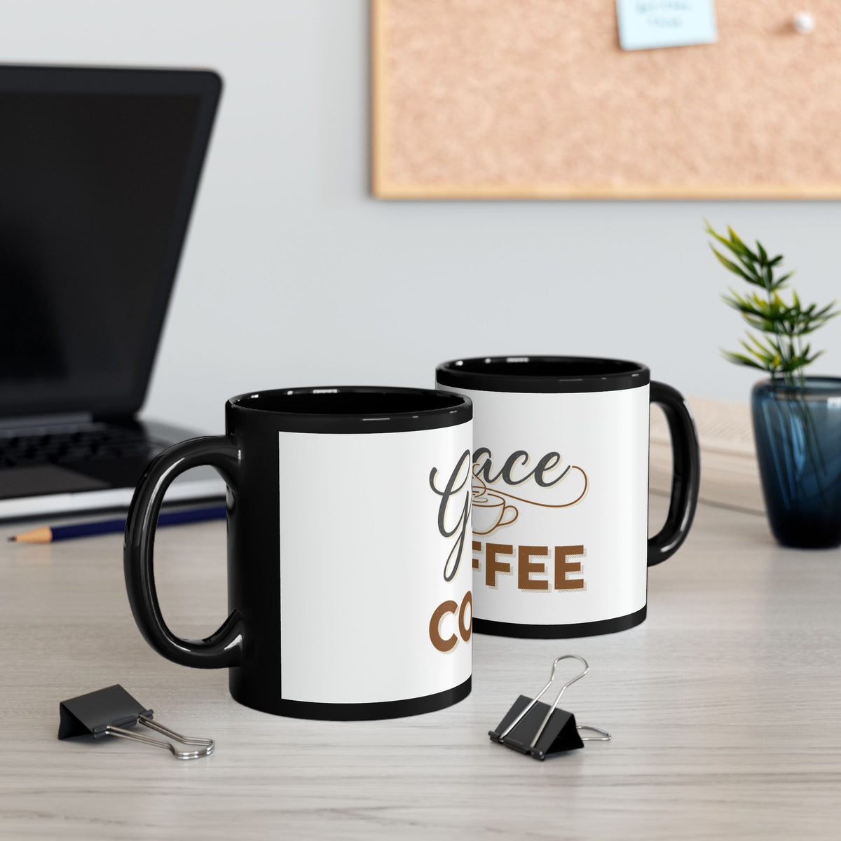 Grace Ceramic Coffee Mug – Inspirational Cup
