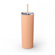 Thanksgiving Skinny Tumbler with Straw, 20oz - Festive Drinkware for Fall Celebrations, Reusable Travel Mug, Fall Decor Gift, Holiday [...]