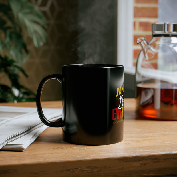 Black Mug (11oz, 15oz)-Juneteenth