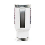 Stainless Steel Travel Mug with Handle, 14oz