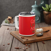 Oh Come Let Us Adore Him Insulated Coffee Mug, 10oz