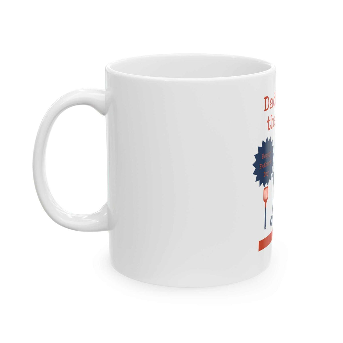 Daddio of the Patio White Ceramic Mug
