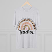 Leopard Print Teacher Tee, Inspirational Teacher Shirt, Gift for Educators, Back to School Outfit, Classroom Apparel, Unisex Shirt