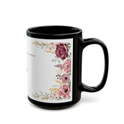 Black Mug (11oz, 15oz)-My Soul is Fed with Needle and Thread