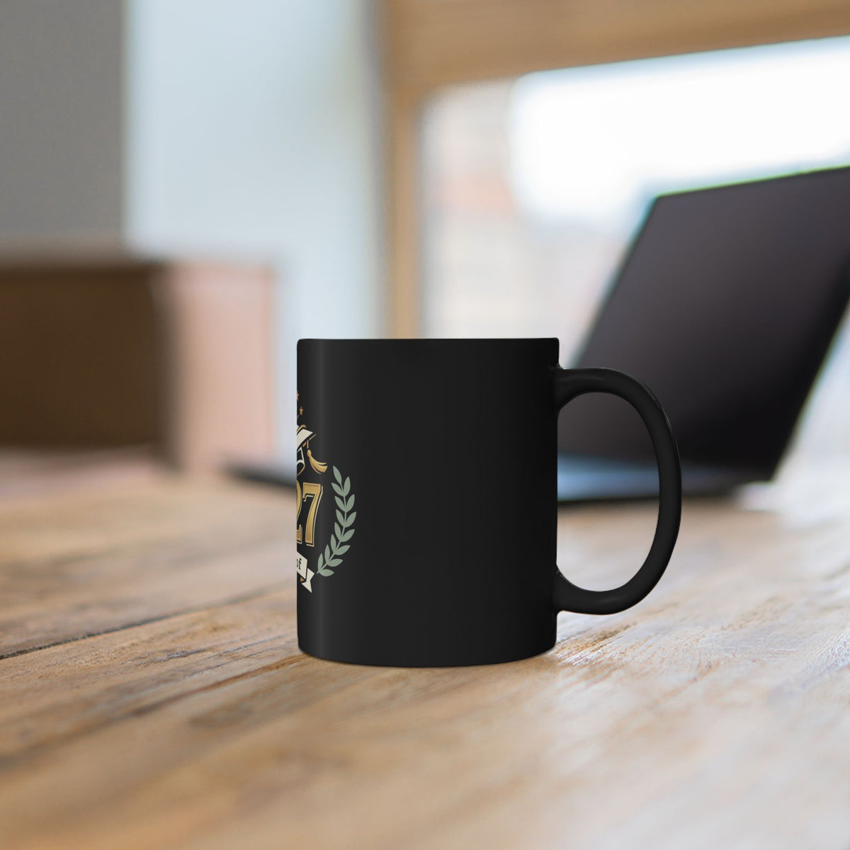 Class of 2027 Graduation Mug — Black 11oz/15oz Coffee Cup