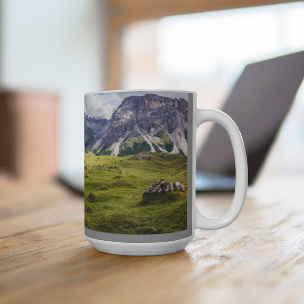 Ceramic Mug 15oz-Hiking