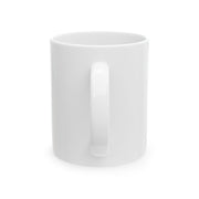 White Ceramic Mug, (11oz, 15oz)-Keep Calm and Trust Dad