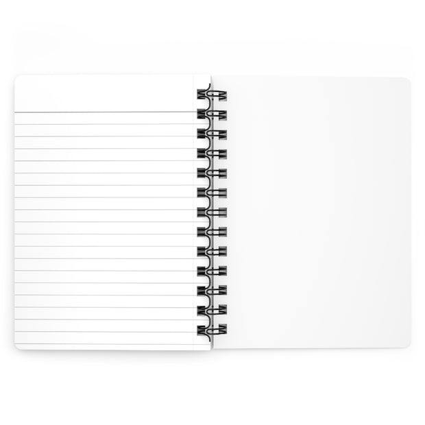 Floral Spiral Bound Journal, Cute Notebook for Writing, Sketching, Gardening Notes, Gift for Her, Inspirational Quotes