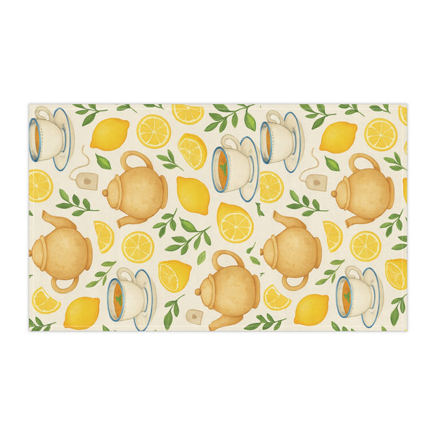 Charming Tea Towels, Kitchen Decor, Gift for Tea Lovers, Lemonade Party, Home Essentials
