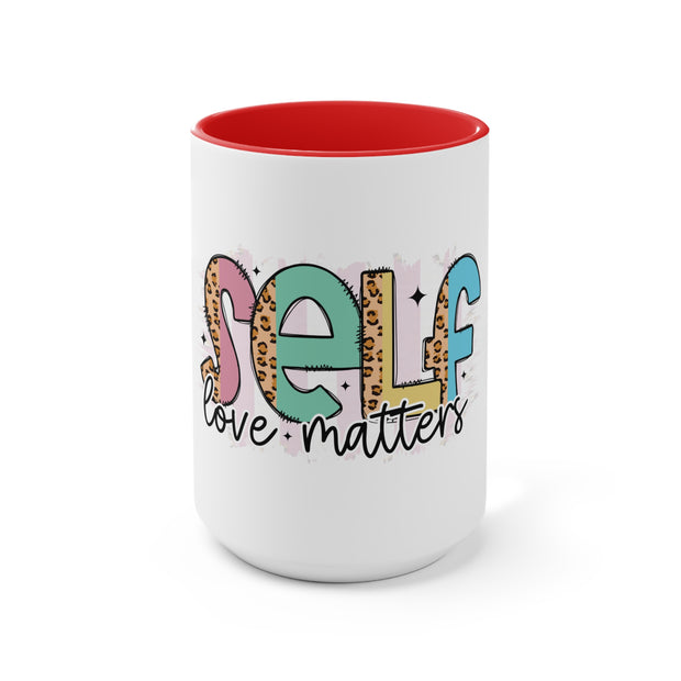 Self-Love Accent Mugs