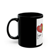 Love-Joy-Treats Black Ceramic Mug (11oz, 15oz)