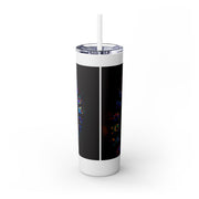 Skinny Tumbler with Straw, 20oz