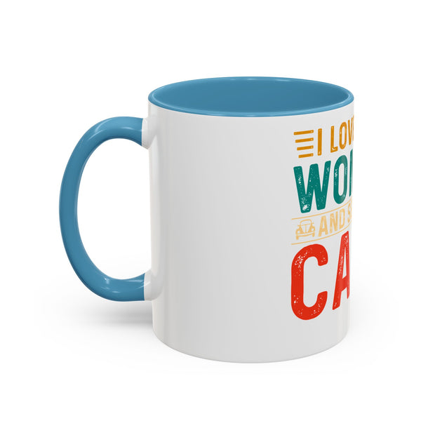 I Love One Woman and Several Cars Coffee Mug | Fun Gift for Car Lovers, Anniversary, Birthday, Personal Use, Home Decor