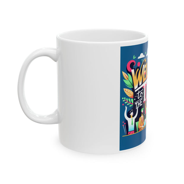 Welcome to the Team Ceramic Mug - Perfect Gift for Coworkers, Office Decor, Employee Appreciation, Motivational Coffee Cup, Team Spirit