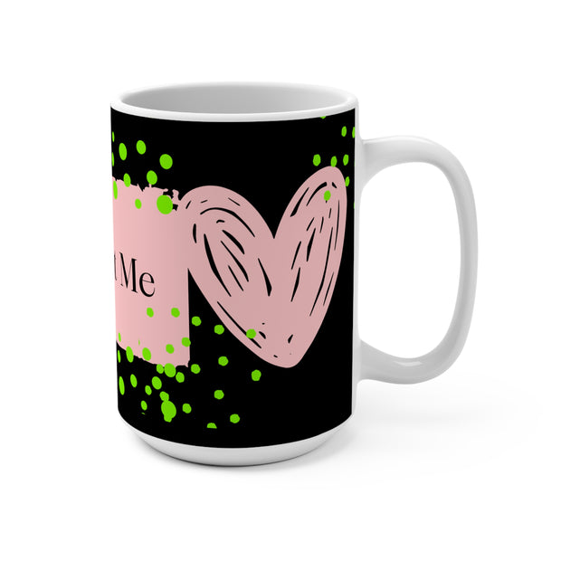 White Ceramic Mug 15oz-God Got Me