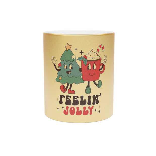 Metallic Mug (Silver\Gold) Holiday Mug