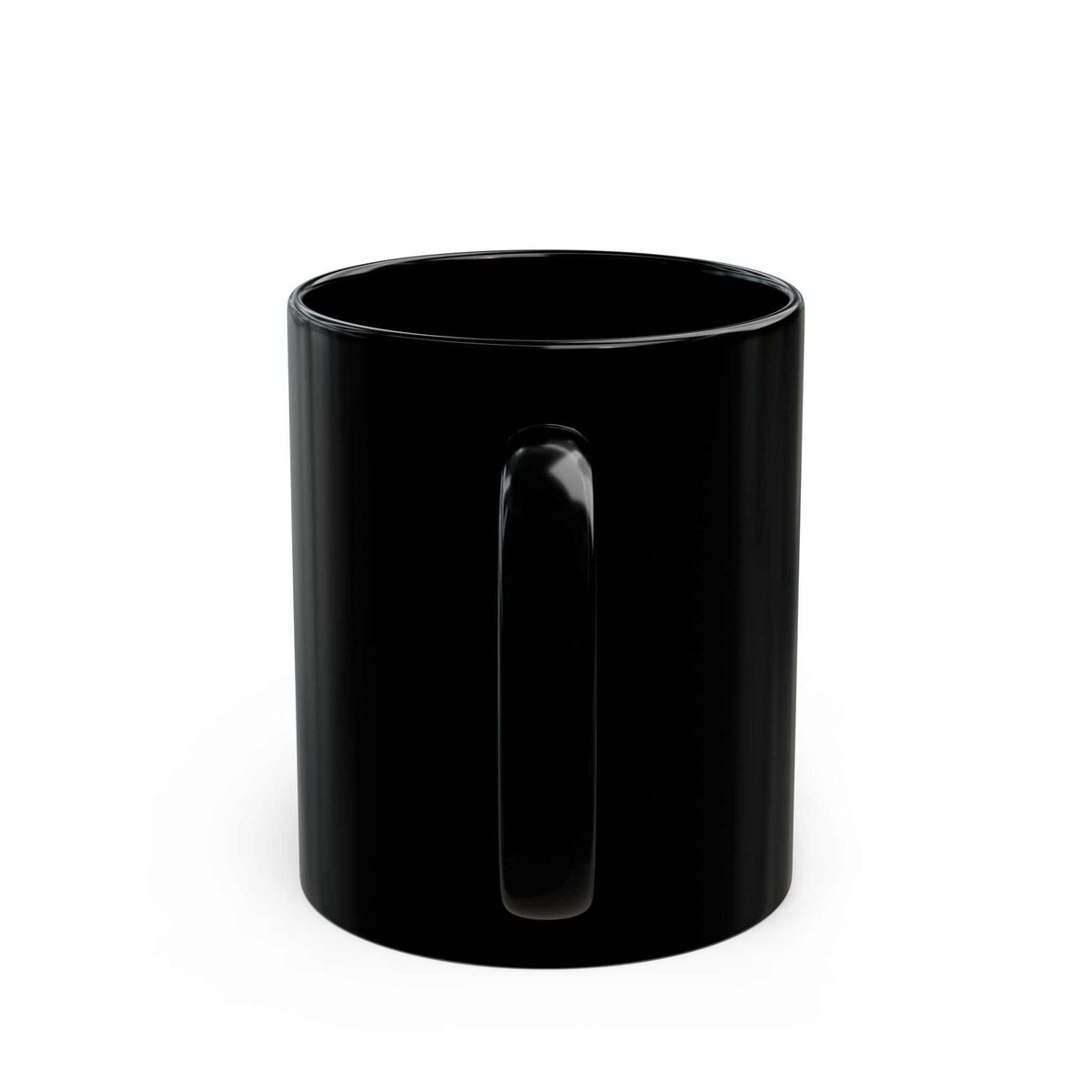 Don't Stand in Your Own Way- Black Ceramic Mug (11 oz)
