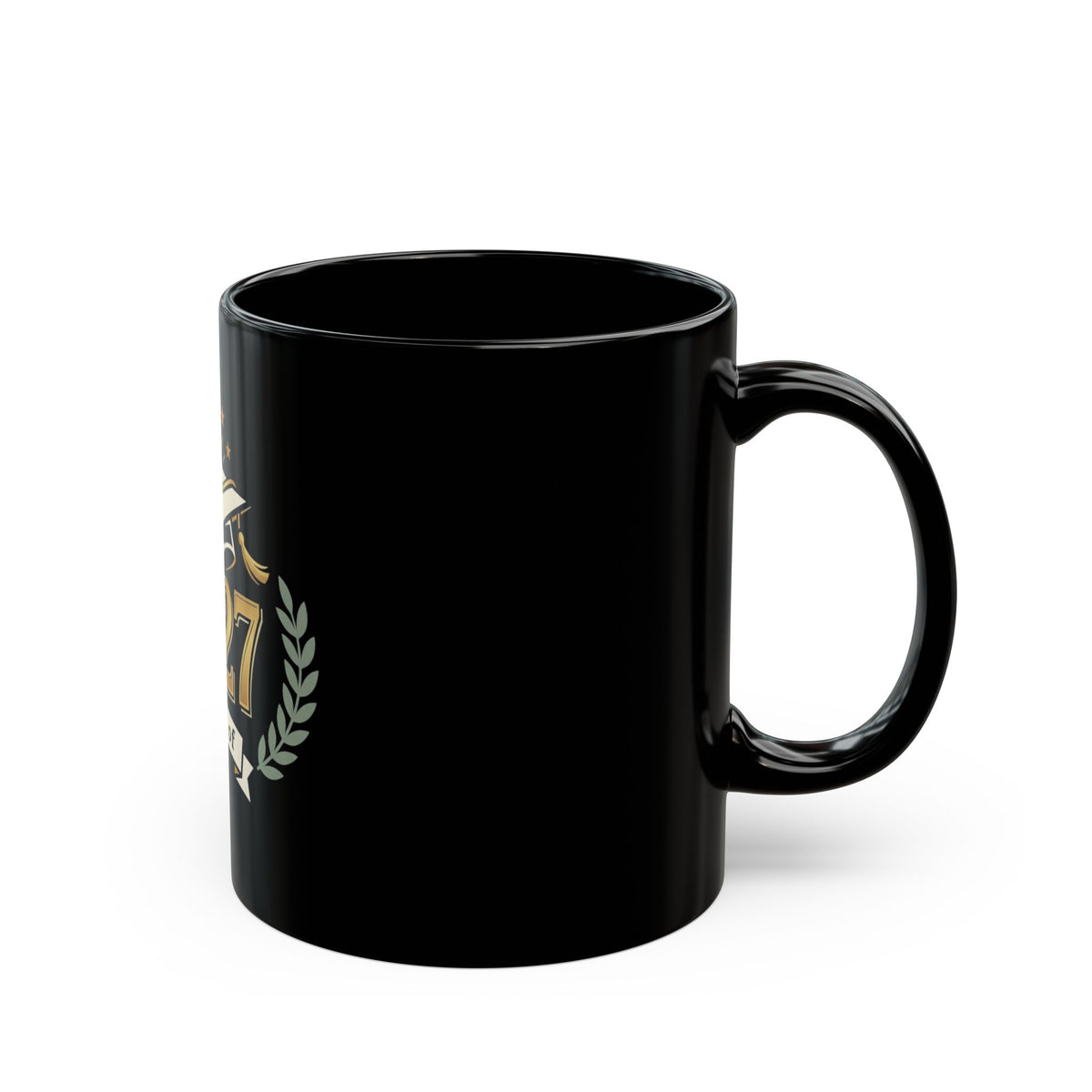 Class of 2027 Graduation Mug — Black 11oz/15oz Coffee Cup