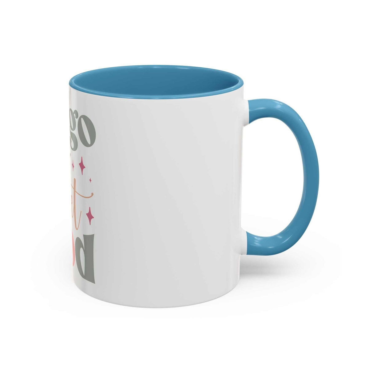 Let Go and Let God Accent Coffee Mug (11 oz and 15 oz)