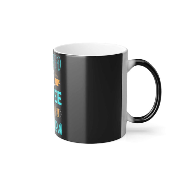 Color Morphing Mug, 11oz-Coffee and Camera