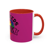 Accent Coffee Mug (11, 15oz)-Love Needs No Words