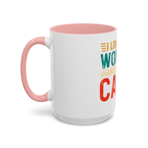 I Love One Woman and Several Cars Coffee Mug | Fun Gift for Car Lovers, Anniversary, Birthday, Personal Use, Home Decor