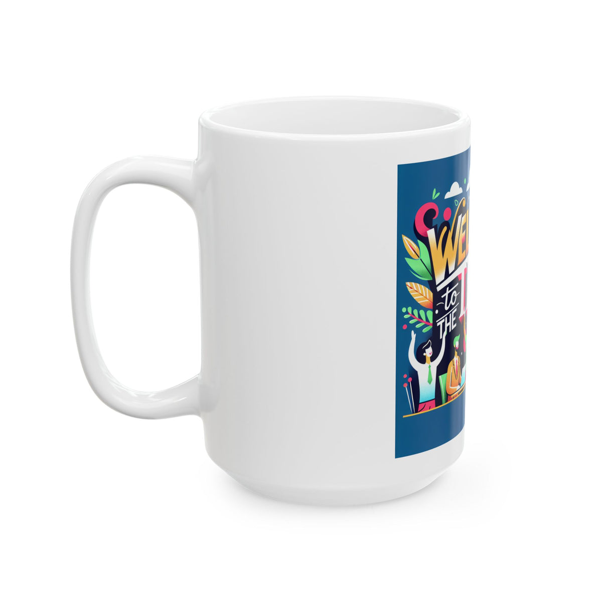 Welcome to the Team Ceramic Mug - Perfect Gift for Coworkers, Office Decor, Employee Appreciation, Motivational Coffee Cup, Team Spirit