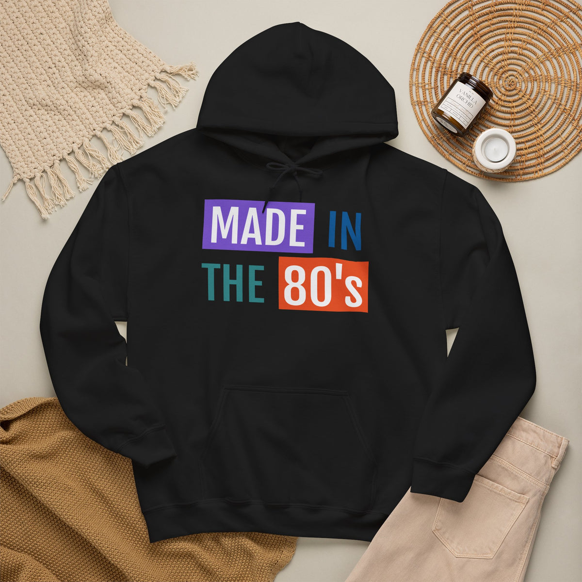 Made in the 80s Retro Nostalgia Hoodie