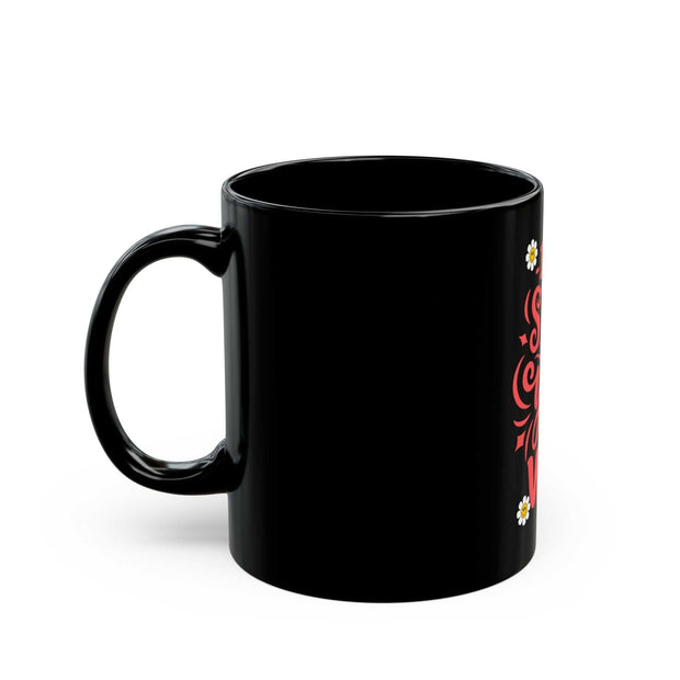 Don't Stand in Your Own Way- Black Ceramic Mug (11 oz)