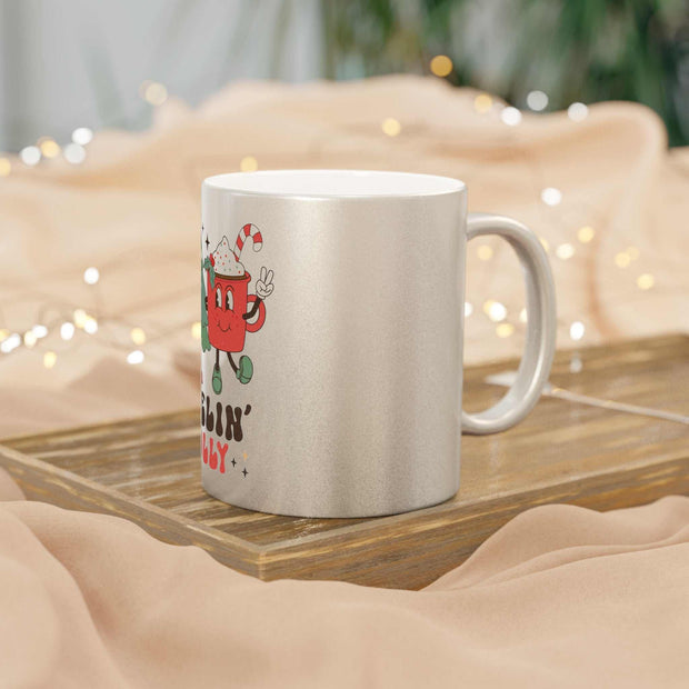 Metallic Mug (Silver\Gold) Holiday Mug