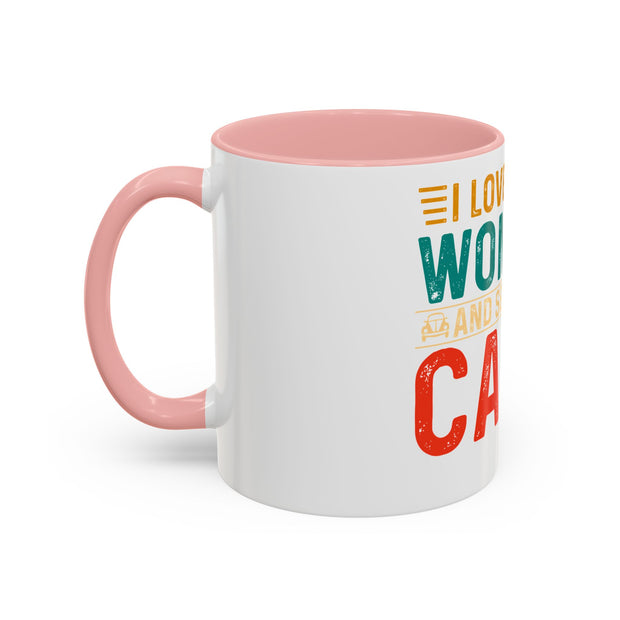 I Love One Woman and Several Cars Coffee Mug | Fun Gift for Car Lovers, Anniversary, Birthday, Personal Use, Home Decor