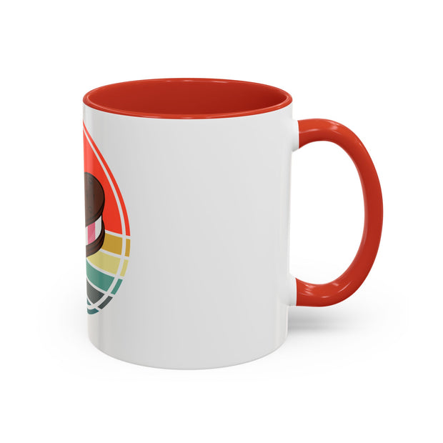 Valentine Heart Accent Coffee Mug (11, 15oz)