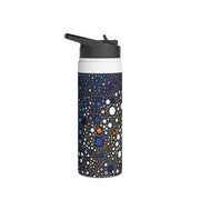 Galaxy Pattern Stainless Steel Water Bottle | Stylish Travel Hydration | Perfect for Hiking, Sports, Gifts & Eco-Friendly Living