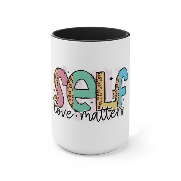 Self-Love Accent Mugs