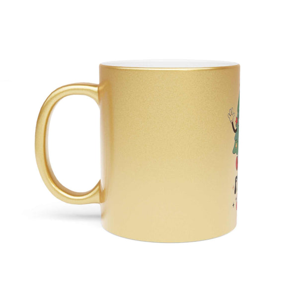 Metallic Mug (Silver\Gold) Holiday Mug