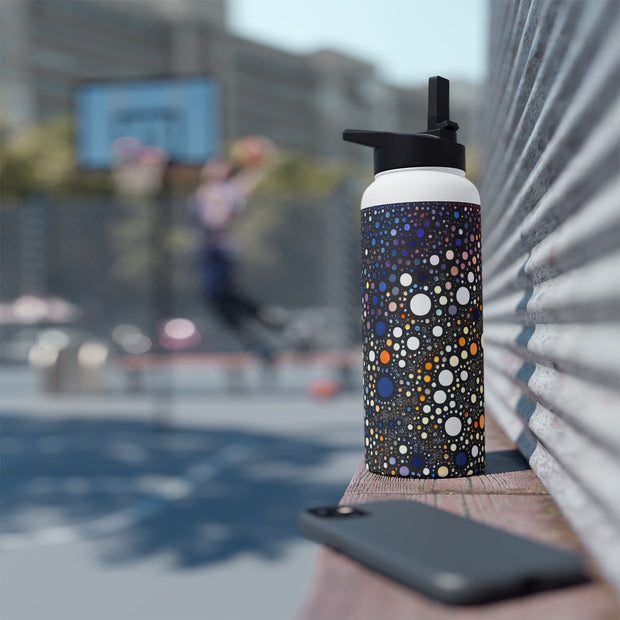 Galaxy Pattern Stainless Steel Water Bottle | Stylish Travel Hydration | Perfect for Hiking, Sports, Gifts & Eco-Friendly Living