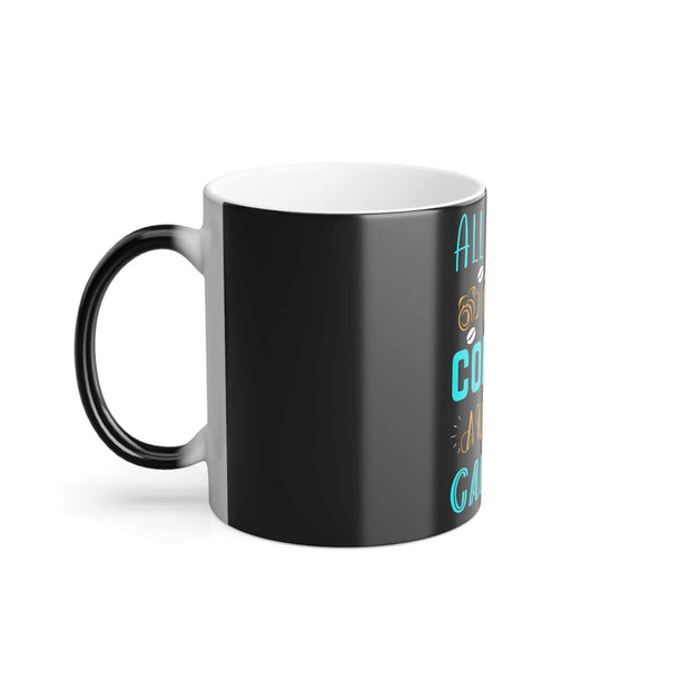 Color Morphing Mug, 11oz-Coffee and Camera