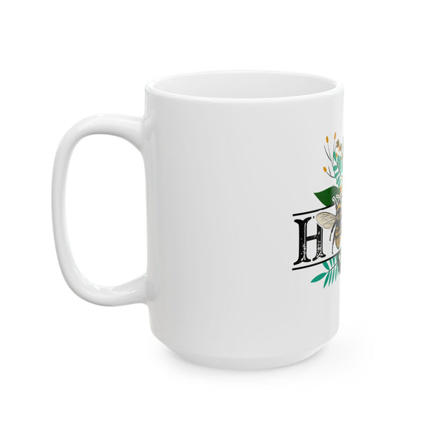 White Ceramic Mug, (11oz, 15oz)