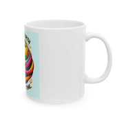 Eco-Friendly Earth Savior Mug - Vibrant Coffee Cup, Gift for Nature Lovers, Earth Day Decor, Sustainable Sip, Green Living