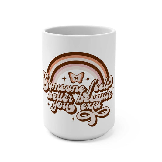 Uplifting Rainbow Mug, Motivational Gift
