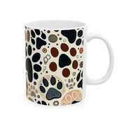 Paw Print Ceramic Mug